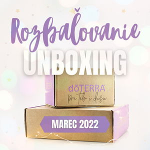 #13 UNBOXING | Marec 2022