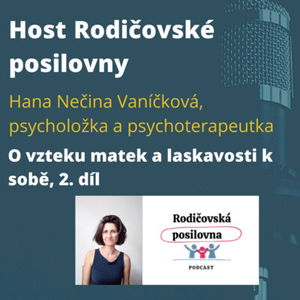 28 - O vzteku matek a laskavosti k sobě, Hana Vaníčková, Host Rodičovské posilovny, díl 2.