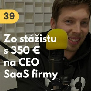 39. Bohumil Pokštefl (Kontentino): Zo stážistu s 350€ platom na CEO SaaS firmy #rozhovor