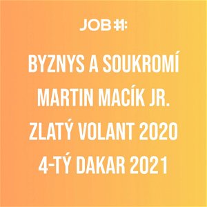 #9 Martin Macík Jr. - Zlatý Volant 2020 - čtvrtý Dakar 2021