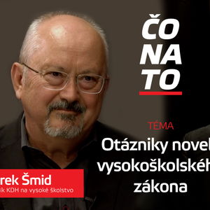 ČO NA TO MAREK ŠMID: Novela vysokoškolského zákona