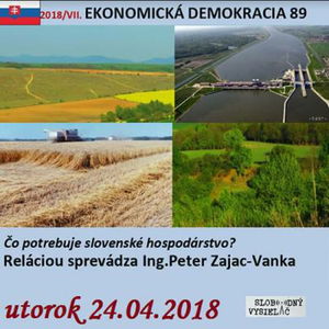 Ekonomická demokracia 89 - 2018-04-24 Čo potrebuje slovenské hospodárstvo ?