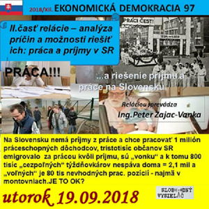 Ekonomická demokracia 97 - 2018-09-19 PRÁCA II.časť