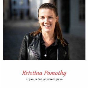 Kristína Pomothy: Mať k sebe súcit, že sa môžem meniť.