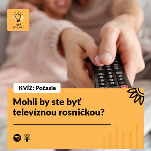 KVÍZ Počasie: Mohli by ste byť televíznou rosničkou?