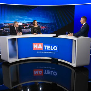 Na telo (11. 2.): Roman Michelko a Mária Kolíková