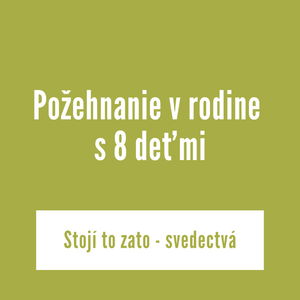 Požehnanie v rodine s 8 deťmi | Stojí to zato - svedectvá