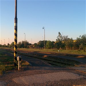Ráno na železničnej stanici v Zbehoch