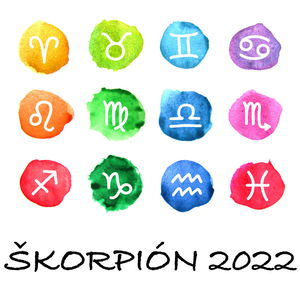 ROČNÝ HOROSKOP - ŠKORPIÓN 2022