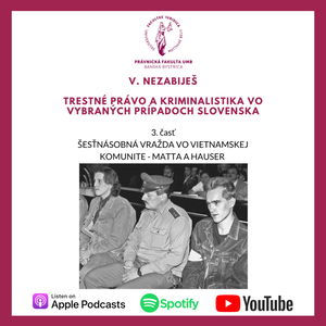 V. NEZABIJEŠ - Šesťnásobná vražda vo vietnamskej komunite – Matta a Hauser