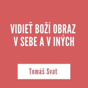 VIDIEŤ BOŽÍ OBRAZ V SEBE A V INÝCH | Tomáš Svat